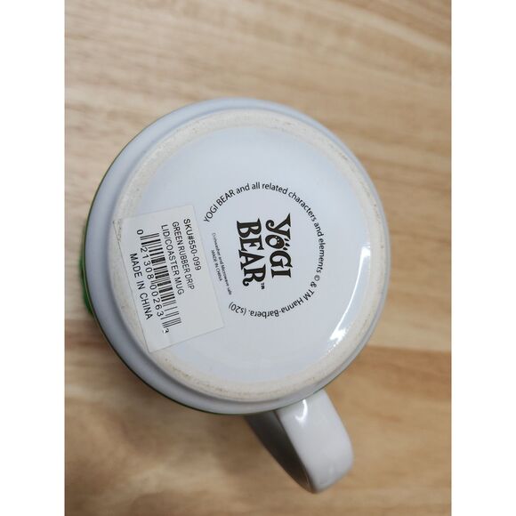 Yogi Bear Jellystone Park Mug with Lid/Coaster – Hanna-Barbera - Picture 6 of 6